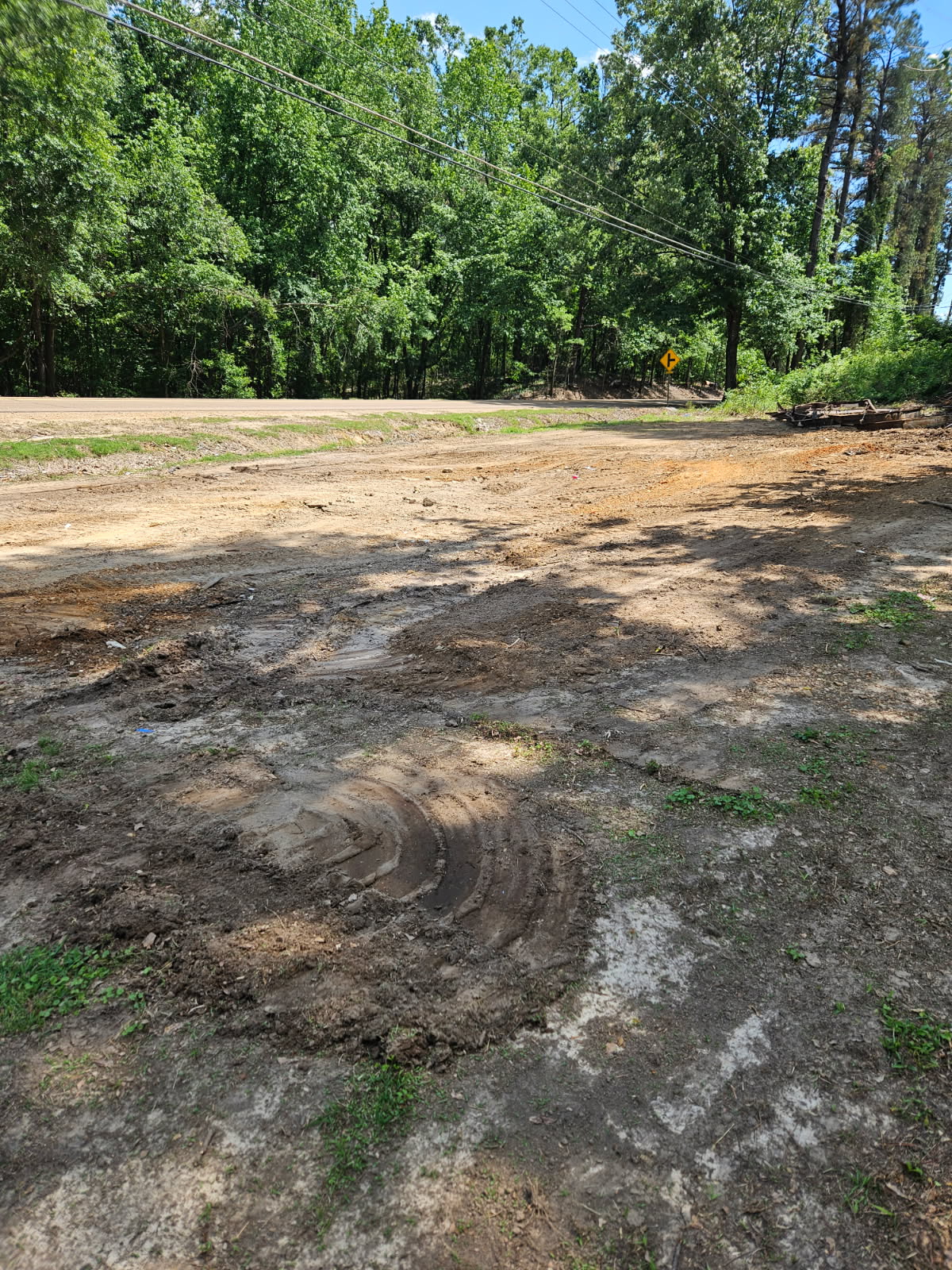 Land cleared – after